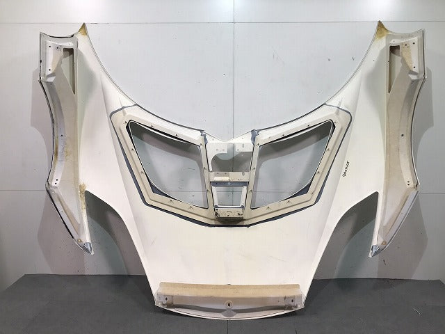 エヴォーラ EVORA/ABA-122 純正 フロントカウル/ボンネット/エンジンフード FRP製 ホワイト ソリッド ロータス LOTUS(116601)