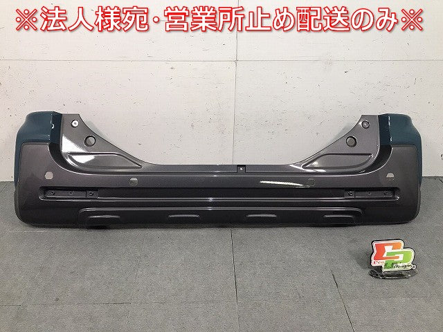 スペーシアギア MK53S 純正 リアバンパー 71811-79R7 ミネラルグレーメタリック カラーNo.ZMW スズキ (116640)