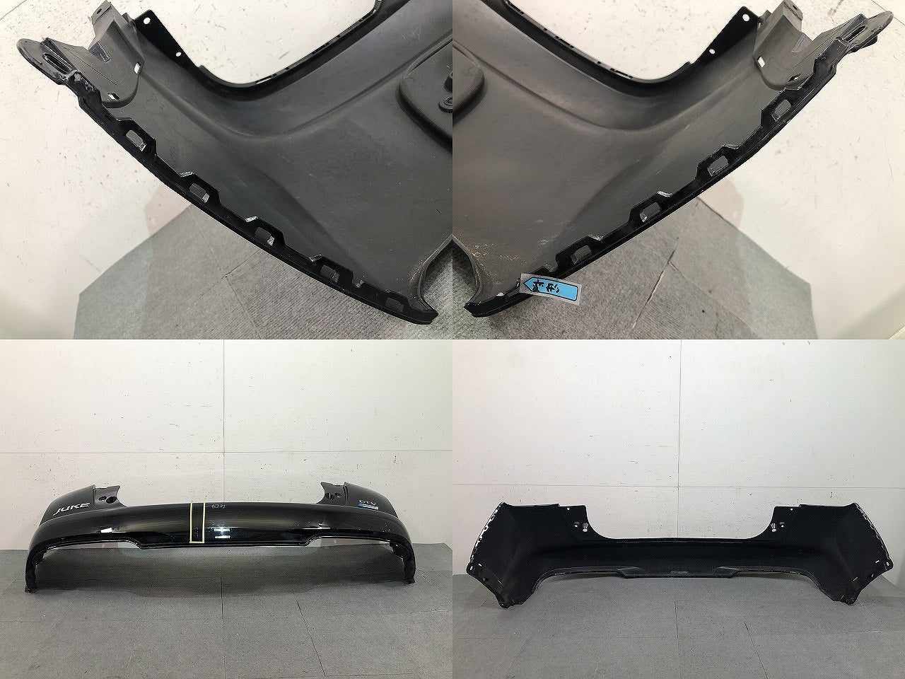 ジューク F15/NF15/YF15 純正 リアバンパー 85022 3YM0H スーパーブラック カラーNo.KH3 日産 (116732)