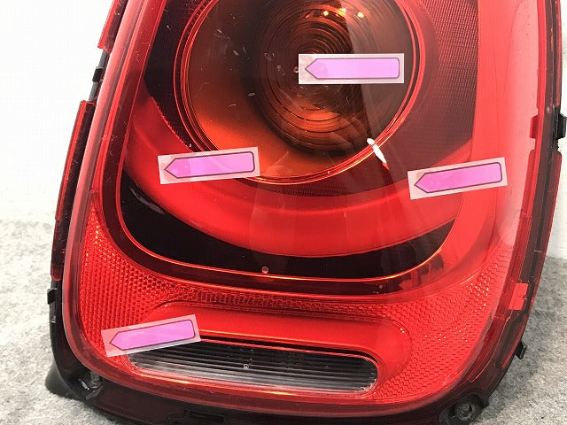 MINI/ミニ F55/F56/F57 前期 純正 右テールランプ/ライト/レンズ LED 729714-13 ミニ (116749)
