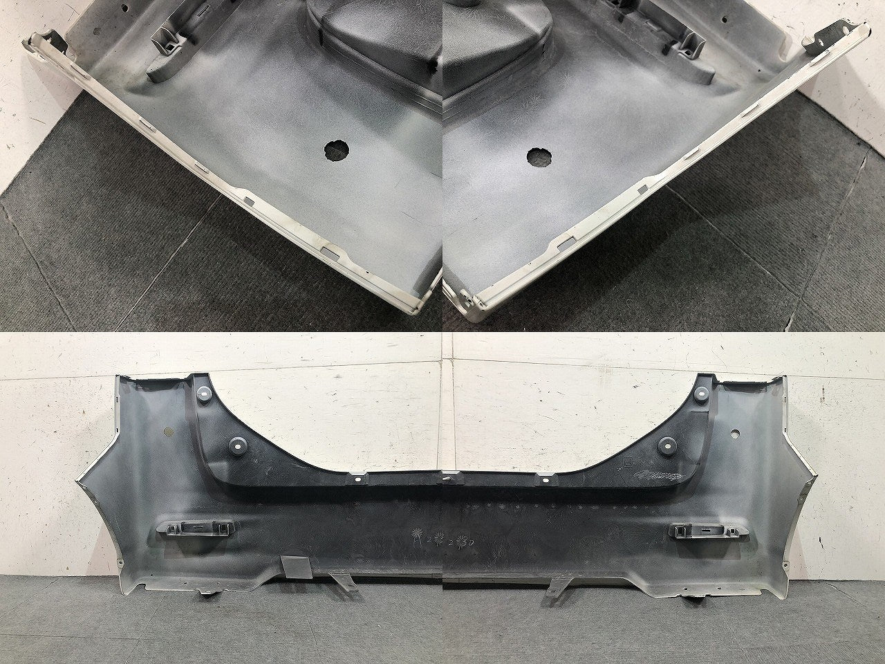 タント/TANTO LA600S/LA610S 純正 リアバンパー 52159-B2740/B2A50 パールホワイトIII カラーNo.W24 ダイハツ/DAIHATSU (116838)