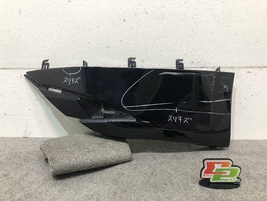 プリウス ZVW50/ZVW51/ZVW55 純正 前期 右リアバンパー アンダーカバー エクステンション フィラ 52565-47020/52565-47020-C0 (116890)