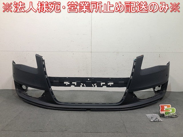 新品! A8(D4) 4H系/2010-2013 純正 フロントバンパー 4H0 807 437 B/4H0807437B 4H0807065GGRU 未塗装 アウディ/Audi (116981)