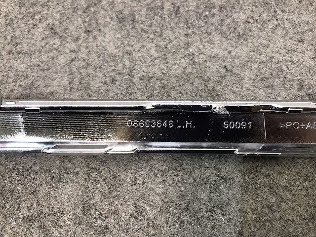 新品! S60/RB系/2004-2007 純正 左リア バンパーモール 08693648 V 8693648 メッキ ボルボ (117124)