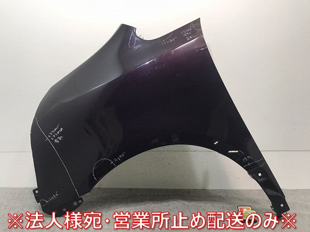 ノア/NOAH 70系/ZRR70G/ZRR75G/ZRR70W/ZRR75W 純正 後期 左フロント フェンダー ボルドーマイカメタリック カラーNo.3R9 トヨタ (117205)