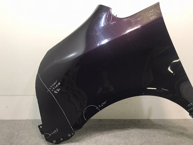 ノア/NOAH 70系/ZRR70G/ZRR75G/ZRR70W/ZRR75W 純正 後期 左フロント フェンダー ボルドーマイカメタリック カラーNo.3R9 トヨタ (117205)