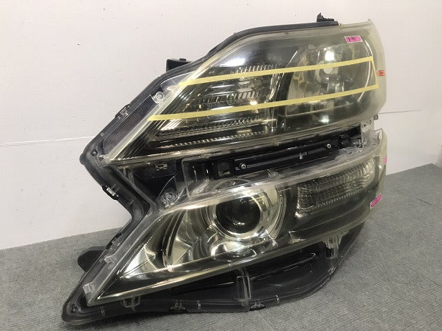 ジャンク! ヴェルファイア 20系/ANH20W/GGH20W/ANH25W/GGH25W 純正 左ヘッドライト/ランプ キセノン HID レベライザー AFS無 58-23(117471)