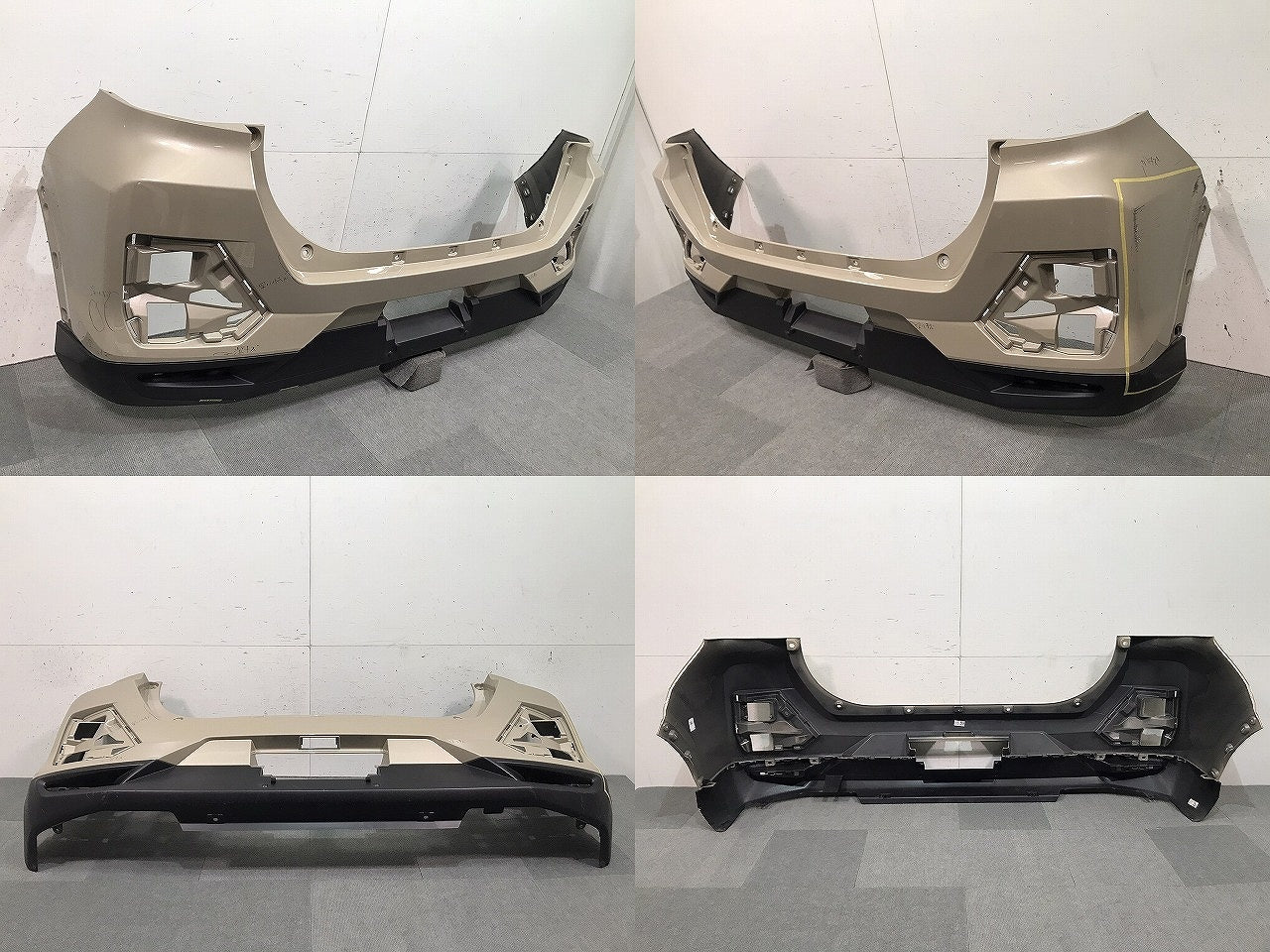 ライズ/ロッキー A200A/A210A/A200S/A210S 純正 リアバンパー 52159-B1310 ナチュラルベージュマイカメタリック カラーNo.T32 (117475)