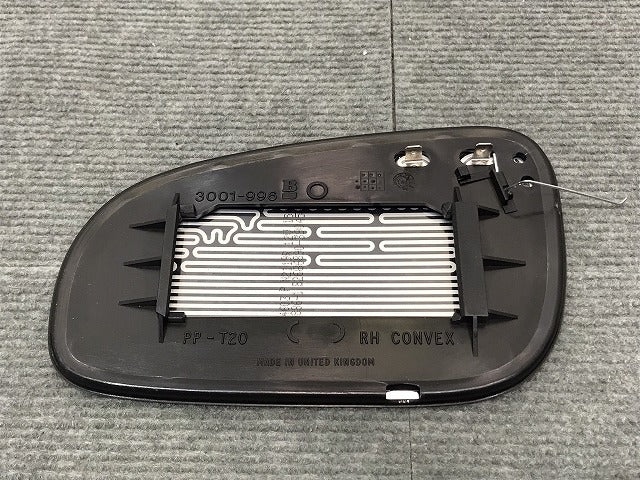 新品! V70/S60/S80 SB系/285/2000-2008 純正 右ドアミラーレンズ 3001-996 V 9203121 ボルボ (117567)