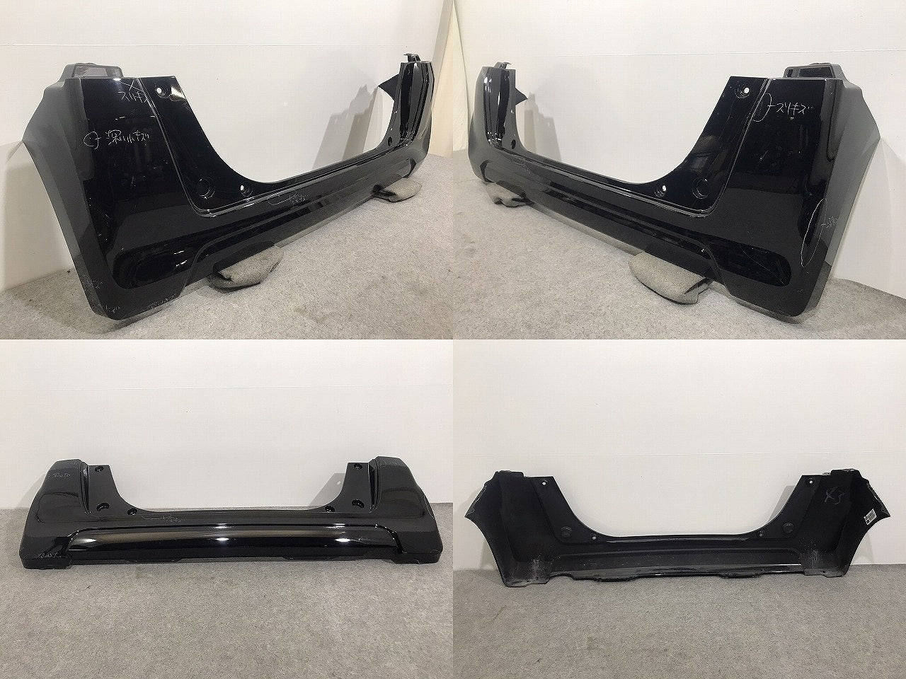 N-BOX/NBOX/Nボックス JF1/JF2 純正 リアバンパー 71501-TY0-0000 クリスタルブラックパール カラーNo.NH731P ホンダ/HONDA (117685)