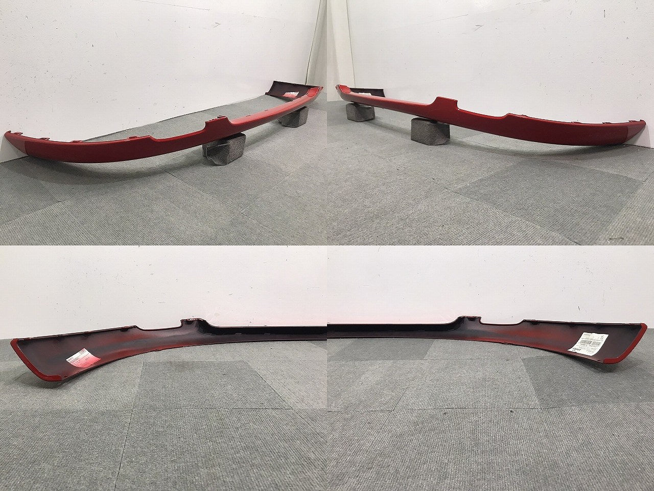 新品! V70/SB系 純正 後期 フロントスポイラー 08693350 パッションレッド カラーNo.612 ボルボ/VOLVO (117698)