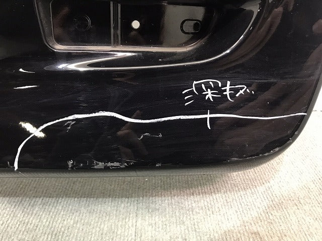 デイズルークス/DAYZ ROOX/eKスペース/ek SPACE B21A/B11A 純正 リアバンパー 6410C599 ブラックパール カラーNo.CAN 日産/三菱 (117725)