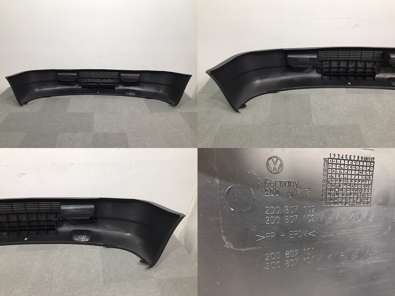 新品! トランスポーター LT/1996-2006 純正 フロントバンパー 2D0 807 102/H/K/J/L/101/M/P/N/O 素地 フォルクスワーゲン/VW (117748)
