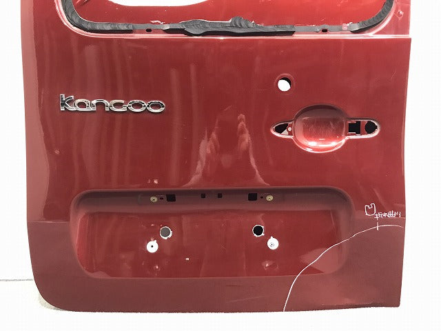 カングー KANGOO KWK4M/KWH5F/KWH5F1 純正 リアゲート/バックドア/リアハッチ 左側 レッドメタリック ルノー/Renault (117774)