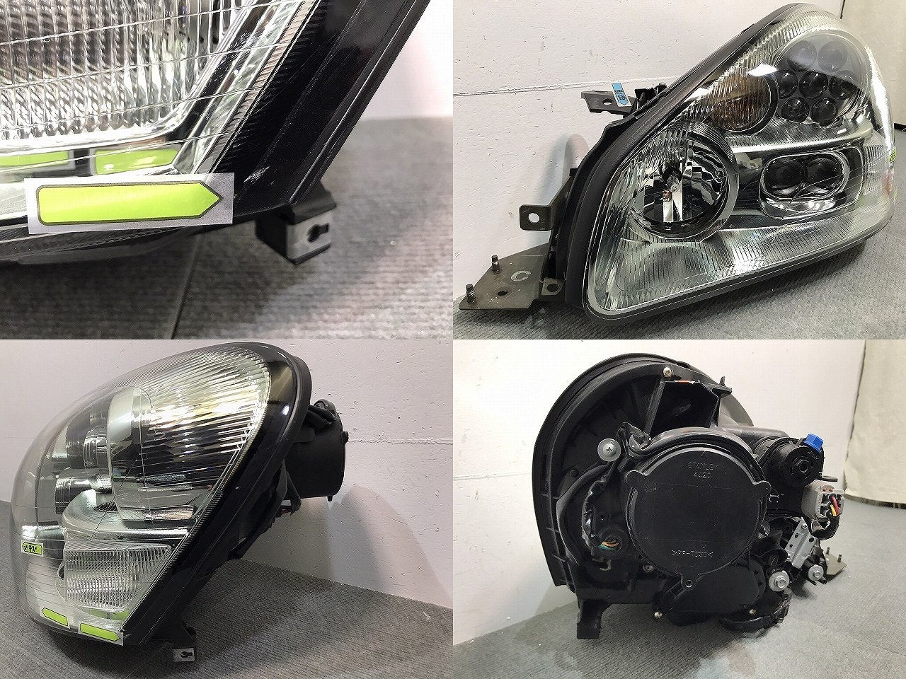 ジャンク! シーマ/プレジデント F50/GF50/GNF50/HF50/PGF50 純正 左ヘッドライト キセノン HID レベライザー バラスト P2940 日産 (117792)