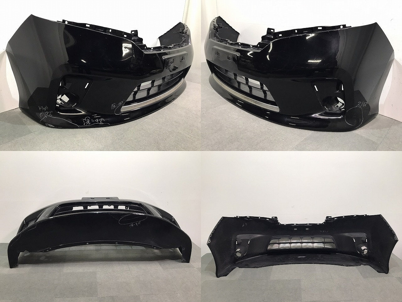セレナ ハイウェイスター/C26/FPC26/NC26/FNPC26/HC26/HFC26/FNC26 純正 前期 フロントバンパー 62022 1VF0H ブラック G41(117920)
