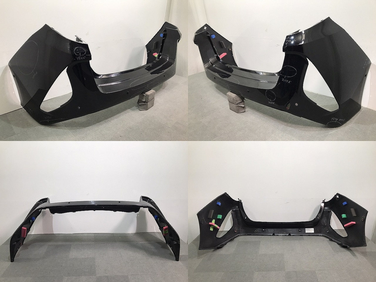 プリウス PRIUS PHV/ZVW52 純正 リアバンパー 52159-47210 アティチュードブラックマイカ カラーNo.218 トヨタ/TOYOTA (118002)
