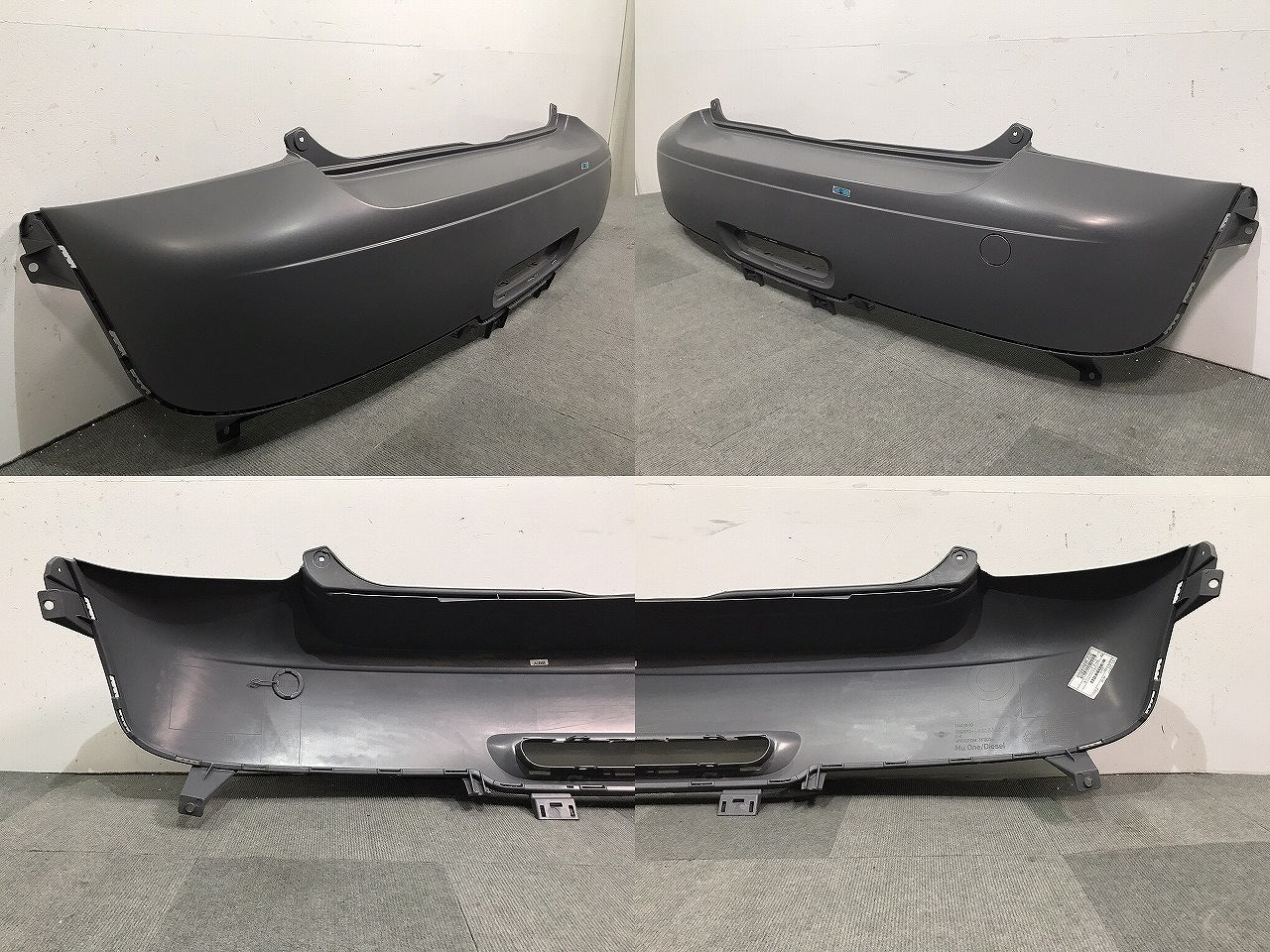 新品! MINI/ミニ クーパーS/R56/2007-2015 純正 リアバンパー 114129-10/7260572 51127264356 未塗装 BMW (118060)