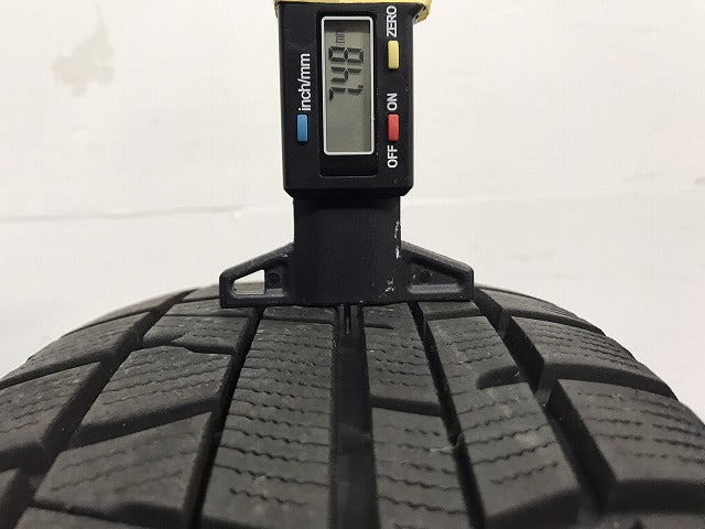 フィット ヴィッツ キューブ マーチ デミオ 等 社外 ホイールタイヤ 1本のみ 14ｘ4.5J/ET48/4穴 4H/PCD100/ハブ径55mm (118231)