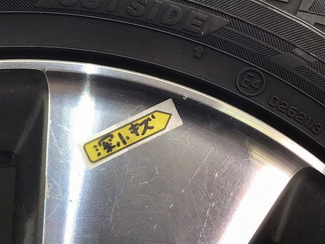 フィット ヴィッツ キューブ マーチ デミオ 等 社外 ホイールタイヤ 1本のみ 14ｘ4.5J/ET48/4穴 4H/PCD100/ハブ径55mm (118232)
