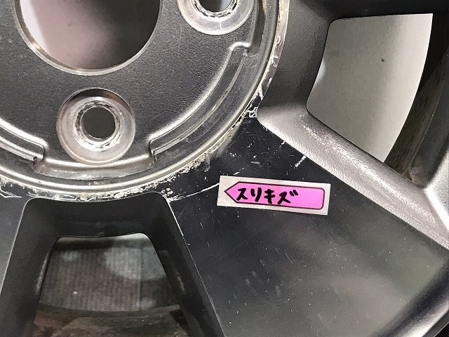 フィット ヴィッツ キューブ マーチ デミオ 等 社外 ホイールタイヤ 1本のみ 14ｘ4.5J/ET48/4穴 4H/PCD100/ハブ径55mm (118235)
