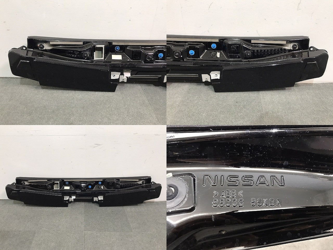 リーフ LEAF/ZE1 純正 リアスポイラー ゲートスポイラー/ルーフスポイラー/ウィング 96032 5SK0A ブラック 日産 NISSAN (118268)