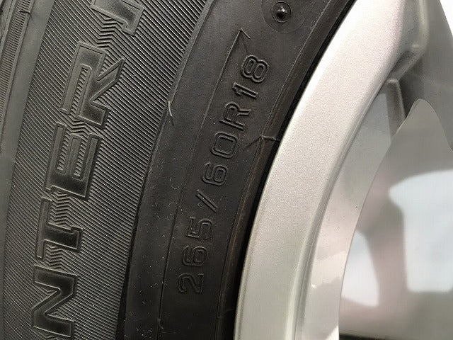 Gクラス W463 ゲレンデ 社外 スタッドレスタイヤ ホイール 4本セット AGA TAS 18x8J/ET58/5穴 5H/PCD112/ハブ径66.6 M1409 ベンツ(118282)
