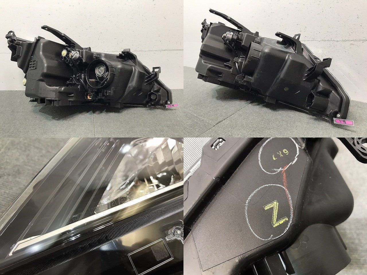 セレナ ハイウェイスター/C27/GC27/GFC27/GNC27/GFNC27 純正 前期 左ヘッドライト/ランプ LED レベライザー 刻印Z 100-23721 日産 (118331)