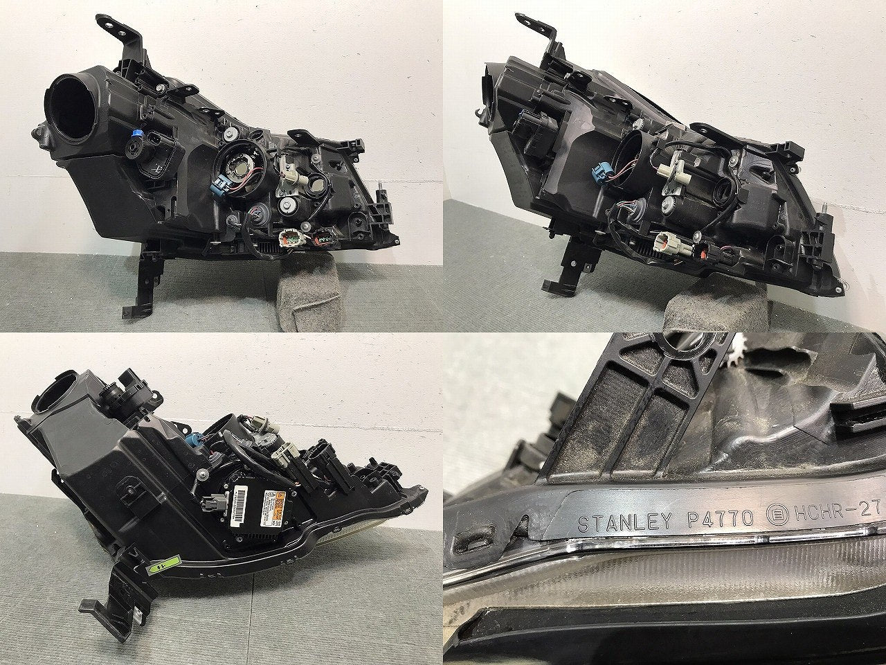 フーガ/50系/Y50/GY50/PNY50/PY50 純正 前期 左ヘッドライト/ランプ レベライザー キセノン HID バラスト AFS付 刻印B P4770 日産(118344)