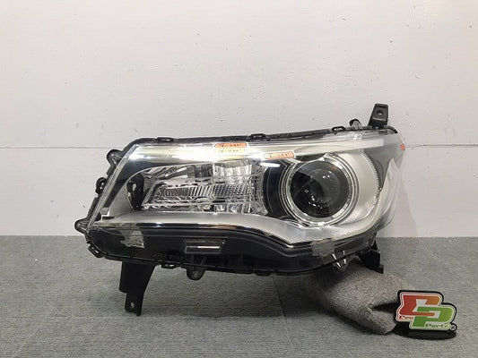 デイズ/ハイウェイスター/ekカスタム/B21W/B11W 純正 左ヘッドライト/ランプ ハロゲン レベライザー STANLEY W1048 日産 三菱 (118424)