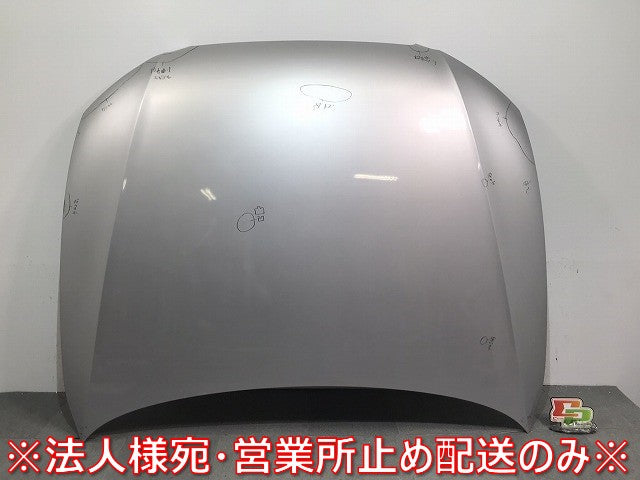 A5(B8) 2008-2010/8T系 純正 前期 ボンネット/エンジンフード シルバー メタリック アウディ Audi (118433)