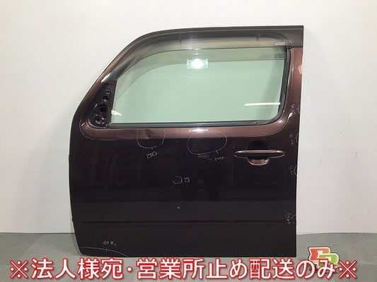 ミラ ココア/L675S/L685S 純正 左フロントドア ガラス バイザー 内張り付 プラムブラウンクリスタルマイカ カラーNo.R59 ダイハツ (118470)
