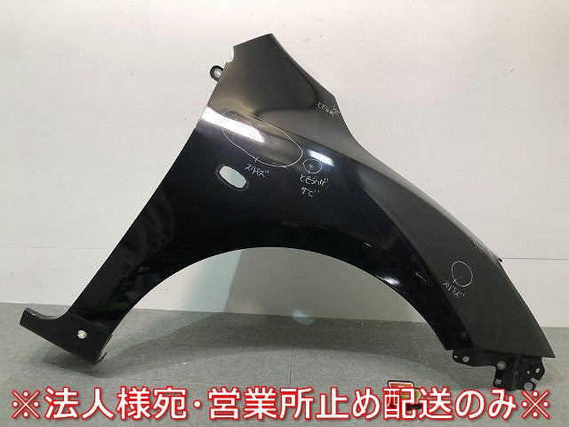 アクセラ/BL系/BLEAW/BLEFW/BL5FW 純正 右フロント フェンダー ジェットブラックマイカ カラーNo.41W マツダ (118563)