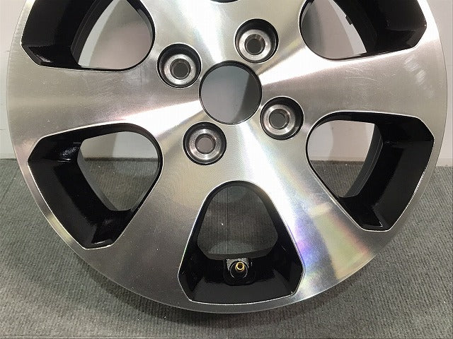 新車外し ワゴンR ソリオ 等 純正 ホイール 1本のみ 14ｘ4.5J/ET50/4穴 4H/PCD100/ハブ径54 43210 58JA0 43200-68890-ZJF スズキ(118668)