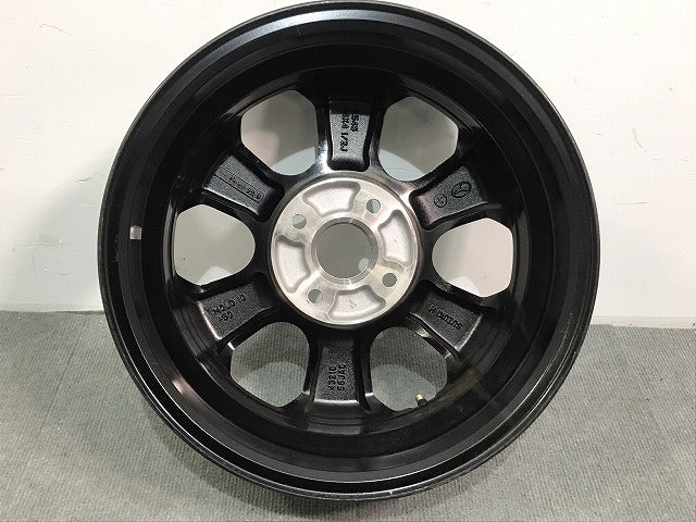 新車外し ワゴンR ソリオ 等 純正 ホイール 1本のみ 14ｘ4.5J/ET50/4穴 4H/PCD100/ハブ径54 43210 58JA0 43200-68890-ZJF スズキ(118668)