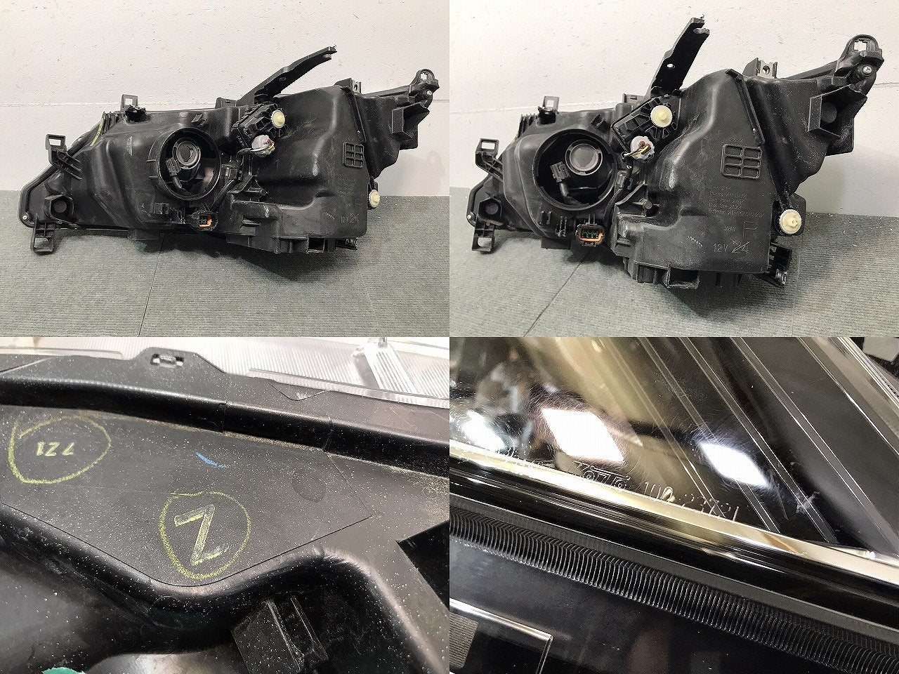 セレナ ハイウェイスター/XV/X/G/C27/GC27/GFC27/GNC27/GFNC27 純正 前期 右ヘッドライト LED レベライザー 刻印Z KOITO 100-23721(118742)