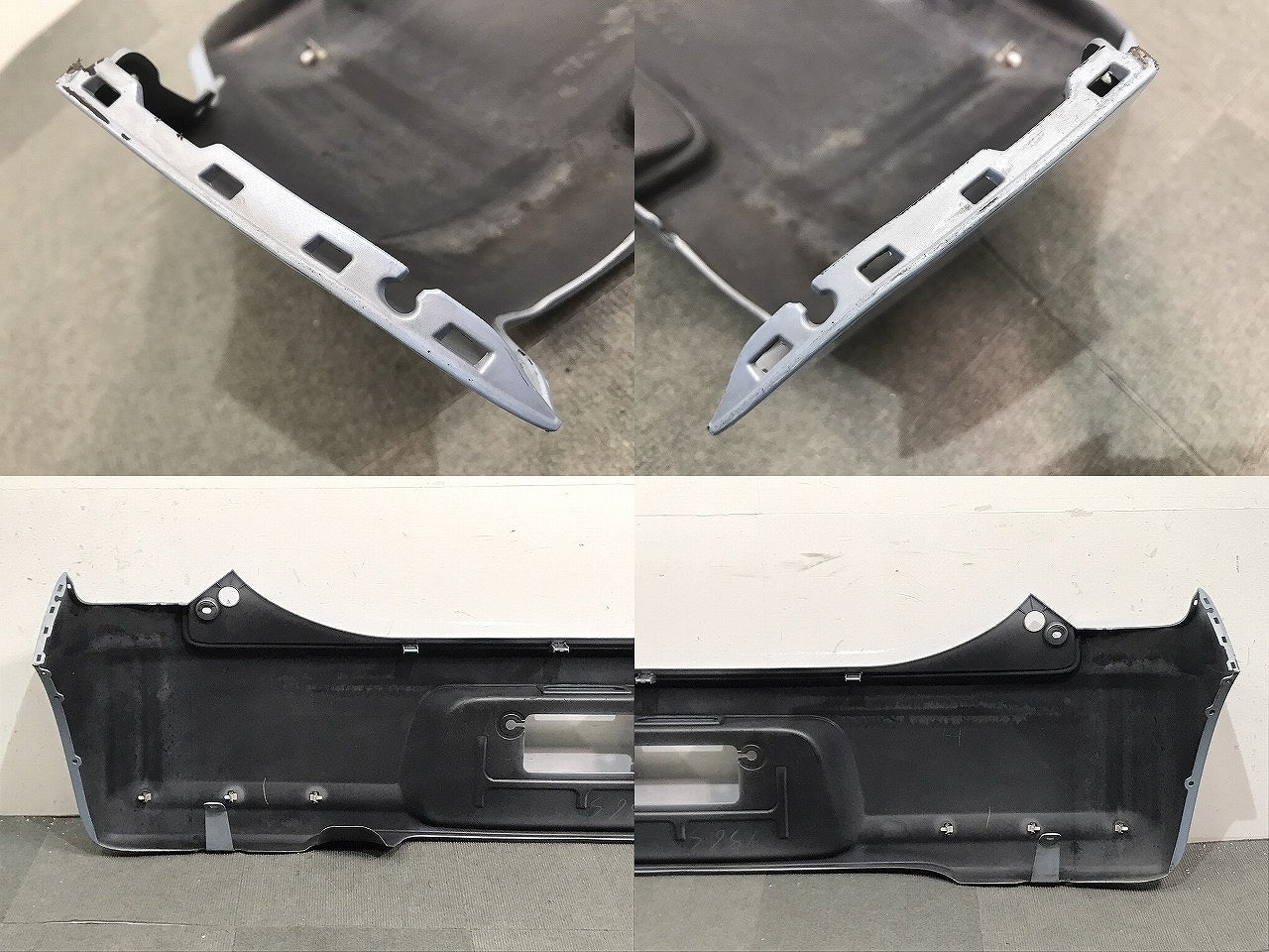 ミラ ココア/L675S/L685S 純正 リアバンパー 52159-B2500 ミストブルーマイカメタリック カラーNo.B69 ダイハツ (118776)