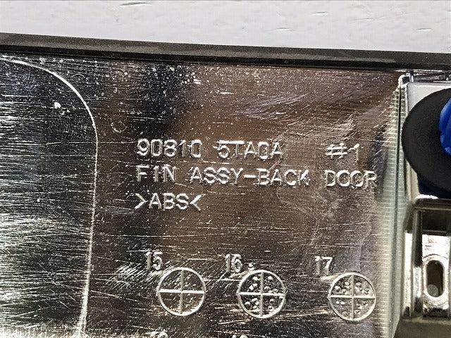 セレナ ハイウェイスター/XV/X/G/C27/GC27/GFC27/GNC27/GFNC27 純正 リアガーニッシュ フィニッシャー 90810 5TA0A 90810-5TA0A (118862)