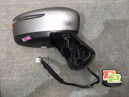 ノート/E12/HE12/NE12/SNE12 純正 右ドアミラー 7線 ウインカー付 MURAKAMI G579/G531 ダークメタルグレーメタリック No.KAD 日産 (118863)