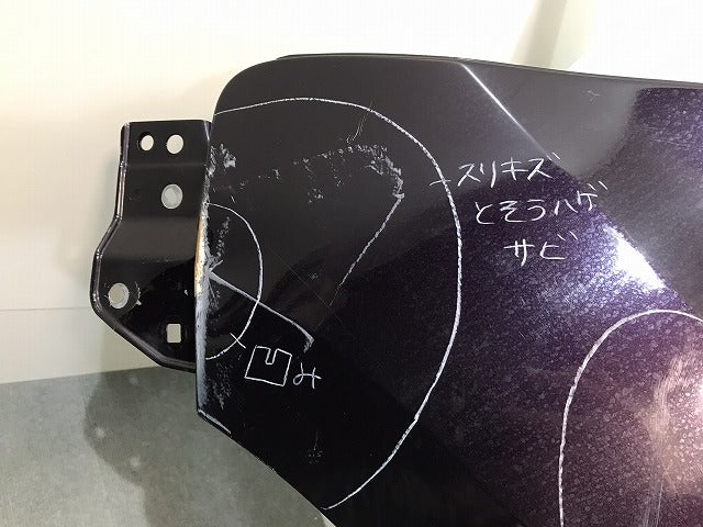 ヴェルファイア/20系/ANH20W/GGH20W/ANH25W/GGH25W 純正 左フロントフェンダー ボルドーマイカメタリック カラーNo.3R9 トヨタ (119090)