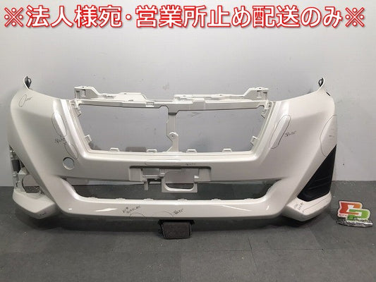 ルーミー M900A/M910A 純正 前期 フロント バンパー 52119-B1350/60 パールホワイトⅢ W24 トヨタ(119094)