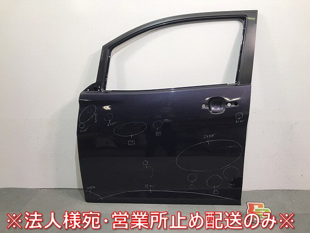 デイズ DAYZ/eKワゴン/B21W/B11W 純正 左フロントドア プレミアムパープルパール カラーNo.VYN 日産 NISSAN/三菱 MITSUBISHI (119150)