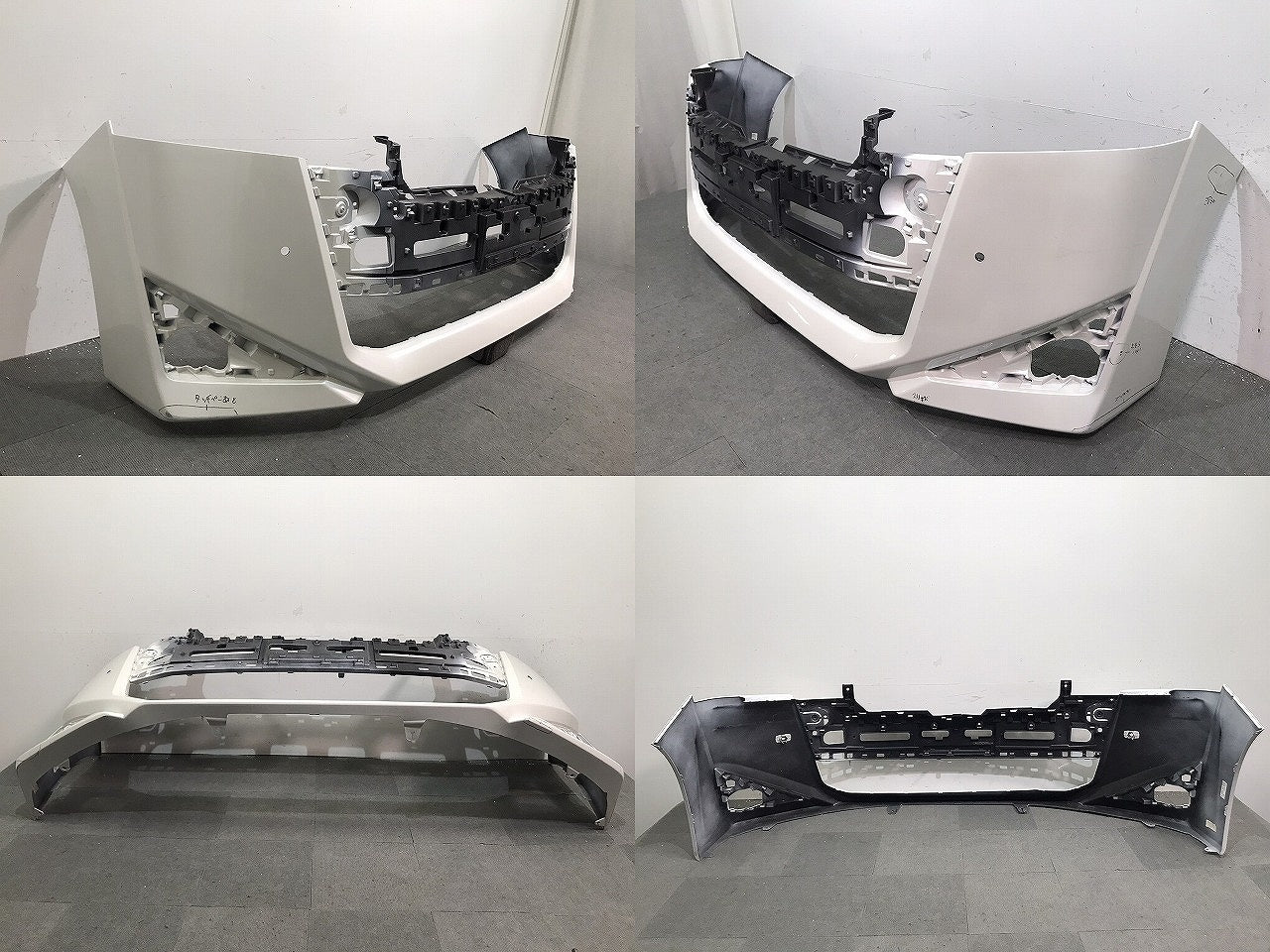 ヴェルファイア/X/V/30系/AGH30W/AGH35W/GGH30W/GGH35W/AYH30W 純正 後期 フロントバンパー 52119-58590/600 ホワイトパール 070(119239