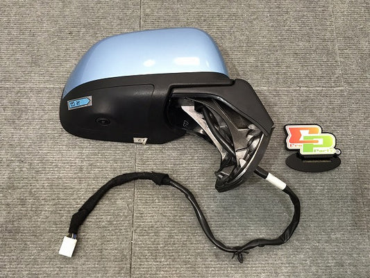 ノート NOTE/E12/HE12/NE12/SNE12 純正 前期 右ドアミラー 11線 カメラ付 smr 2037 5002 ソニックブルー カラーNo.RBE 日産 NISSAN(119252)