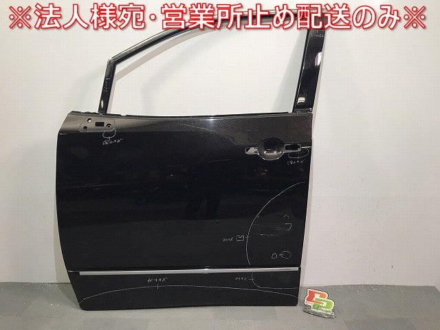 エルグランド ハイウェイスター/E52/PE52/PNE52/TE52/TNE52 純正 左フロントドア ファントムブラックパール カラーNo.GAE 日産 (119296)