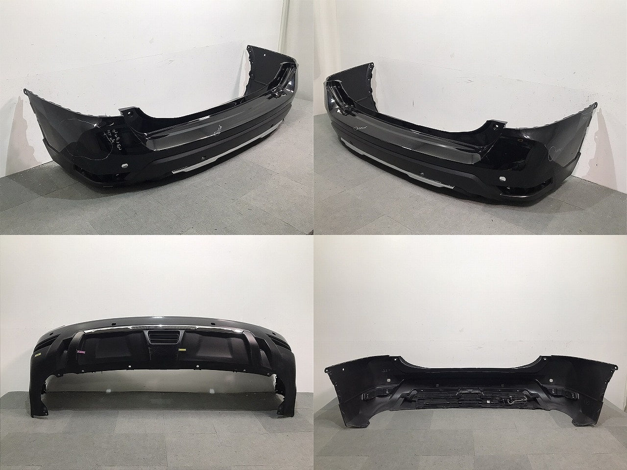 X-TRAIL/エクストレイル/T32/NT32/HT32/HNT32 純正 後期 リアバンパー 85022 6FR0H ダイヤモンドブラック カラーNo.G41 日産 (119305)
