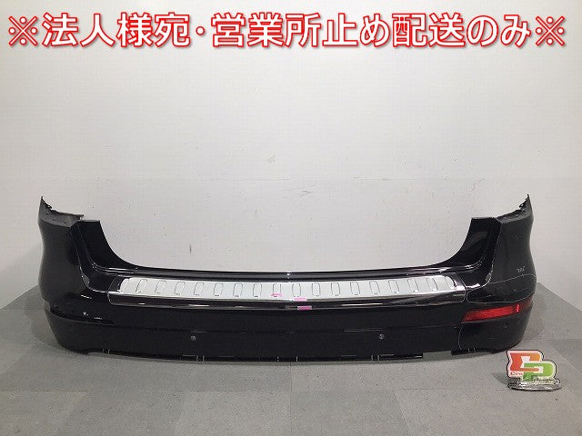 MLクラス/W166/2012-2015 純正 リアバンパー 右リフレクター付 A 166 880 58 00 オブシディアンブラック No.197 メルセデスベンツ (119348)