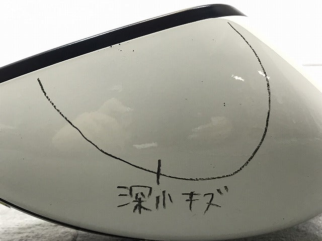 ノート/E12/HE12/NE12/SNE12 純正 中期 後期 右ドアミラー 12線 ウインカー カメラ付 G531 ブリリアントホワイトパール カラー QAB(119493)