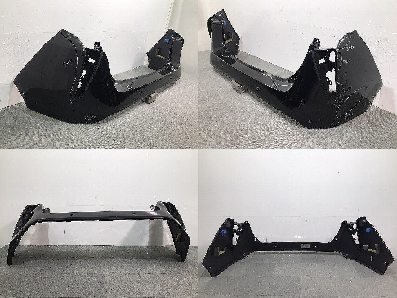 プリウス/ZVW50/ZVW51/ZVW55 純正 前期 リアバンパー 52159-47110/30 アティチュードブラックマイカ カラーNo.218 トヨタ (119508)