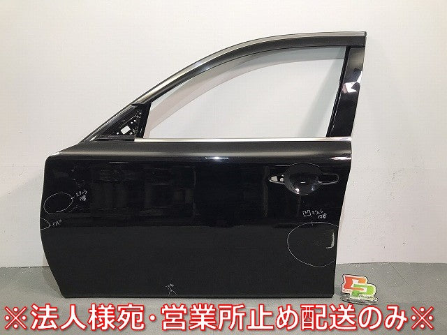 フーガ/シーマ/Y51/KNY51/KY51/HY51/HGY51 純正 左フロントドア バイザー付 ブラックパール カラーNo.CAN 日産 (119578)
